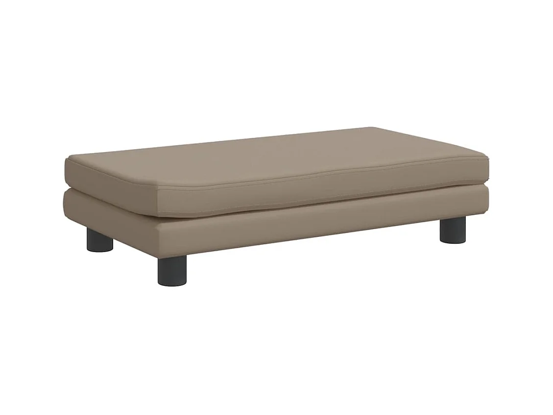 Grace  Lit pour cen avec extension cappuccino 100x50x30cm similicuir