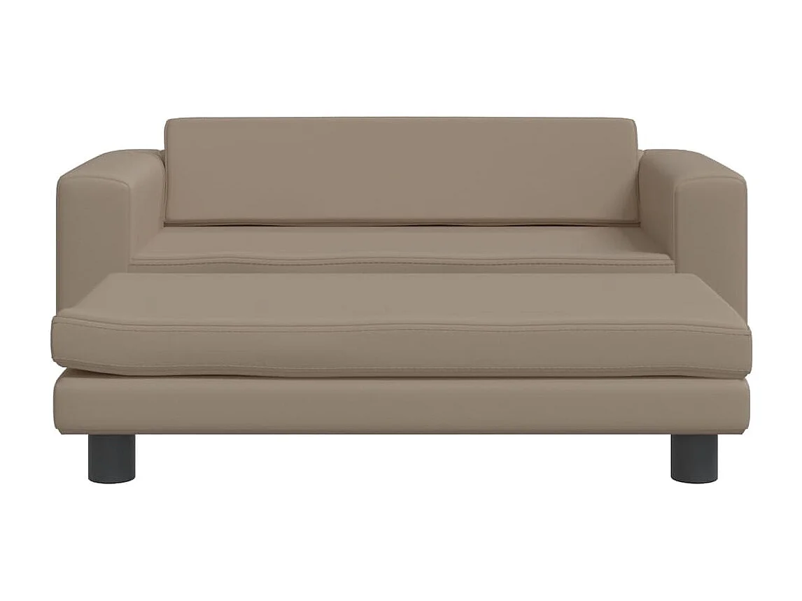 Grace  Lit pour cen avec extension cappuccino 100x50x30cm similicuir