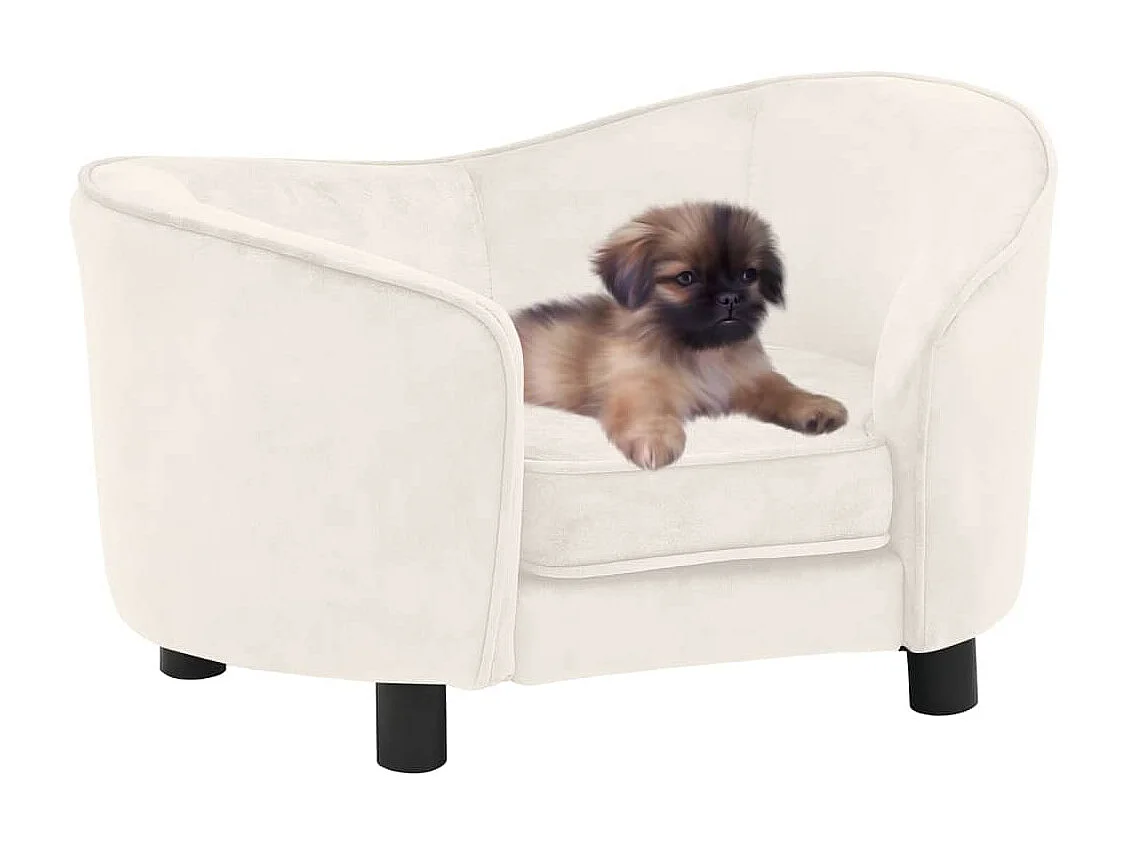 Oriana  Canapé pour cen Crème 69x49x40 cm Peluche