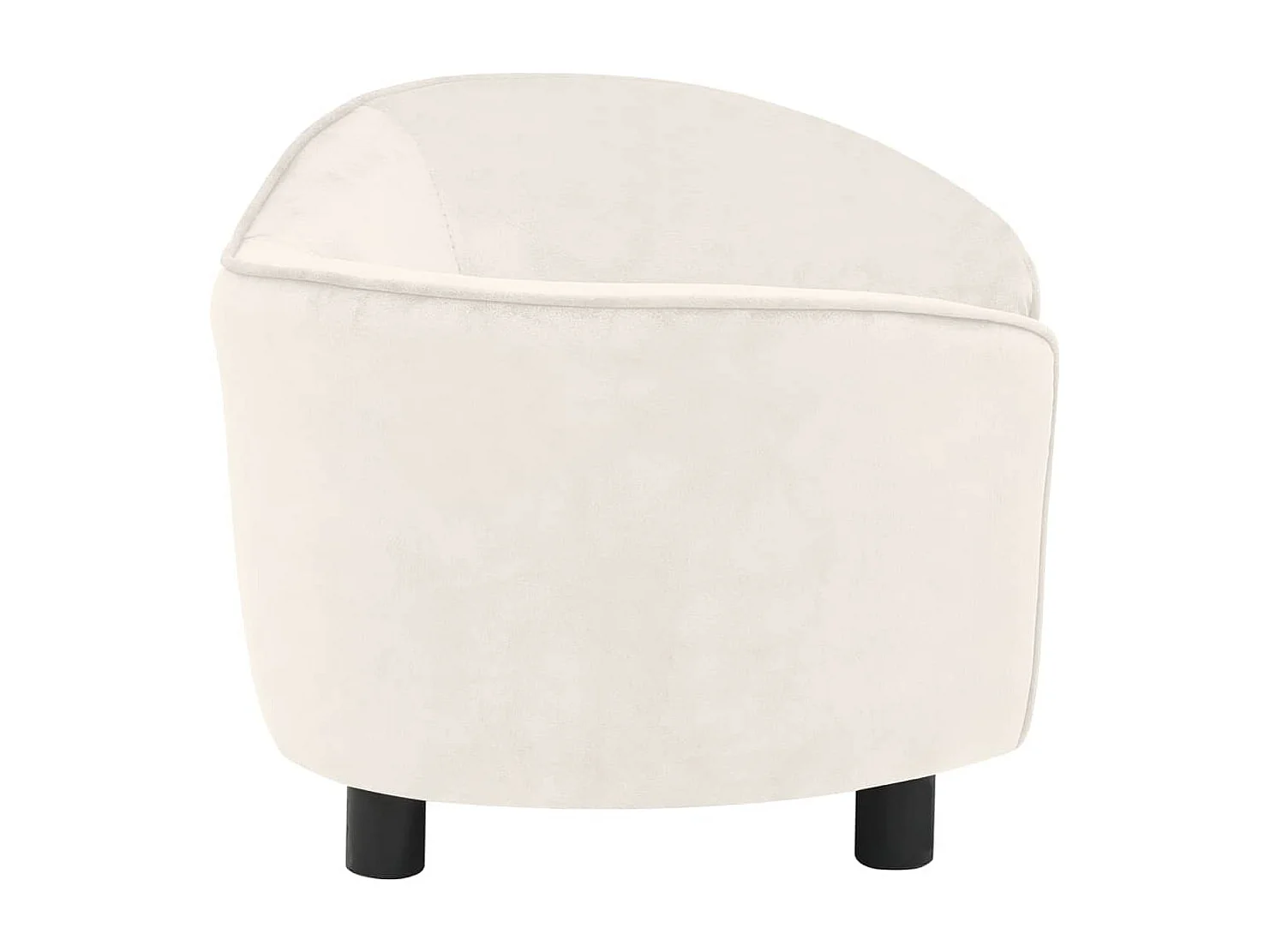 Oriana  Canapé pour cen Crème 69x49x40 cm Peluche