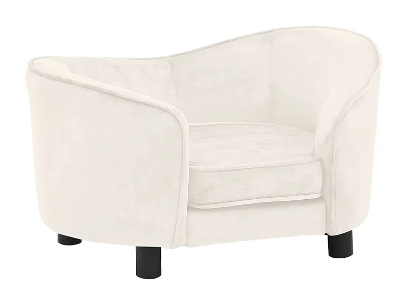 Oriana  Canapé pour cen Crème 69x49x40 cm Peluche