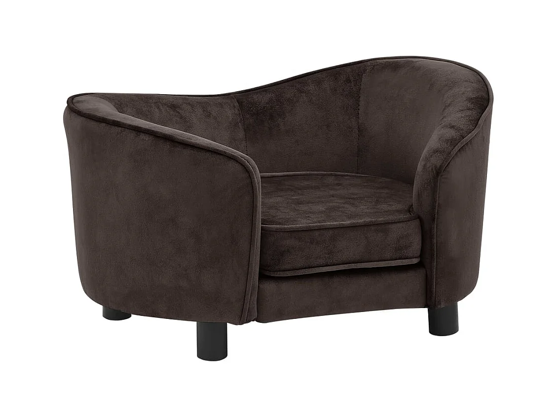 Oriana  Canapé pour cen Marron 69x49x40 cm Peluche