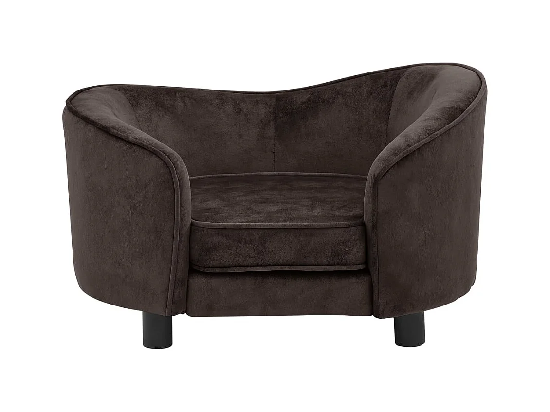 Oriana  Canapé pour cen Marron 69x49x40 cm Peluche