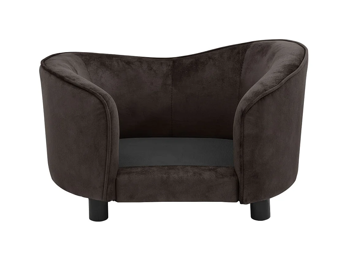 Oriana  Canapé pour cen Marron 69x49x40 cm Peluche