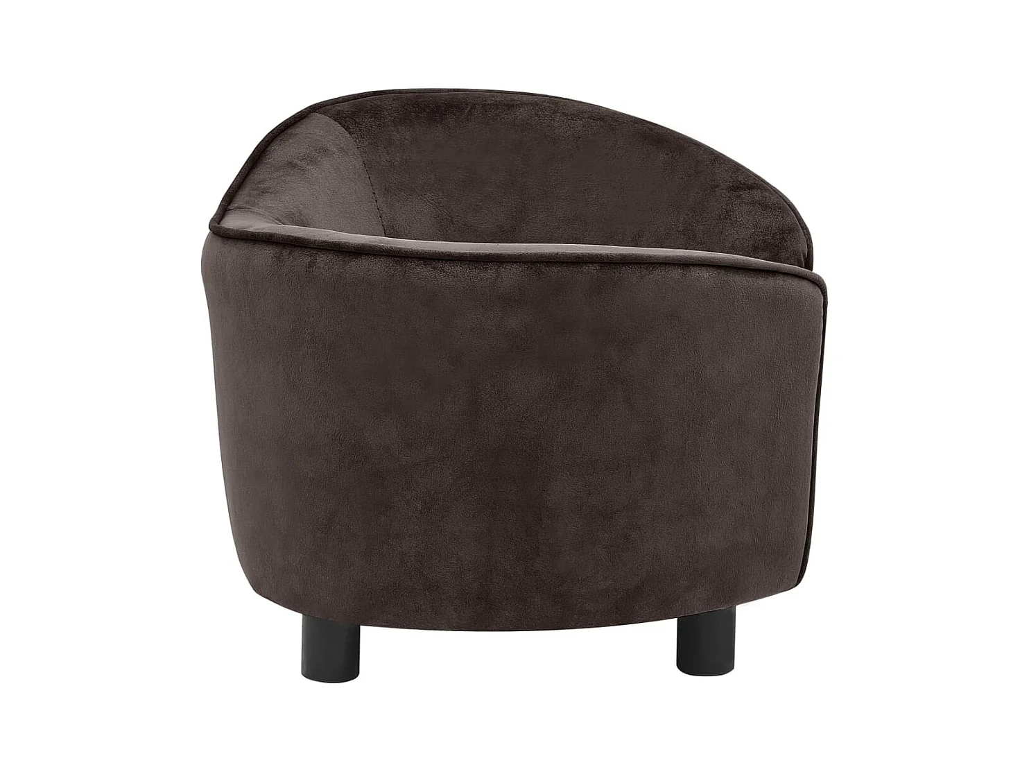 Oriana  Canapé pour cen Marron 69x49x40 cm Peluche