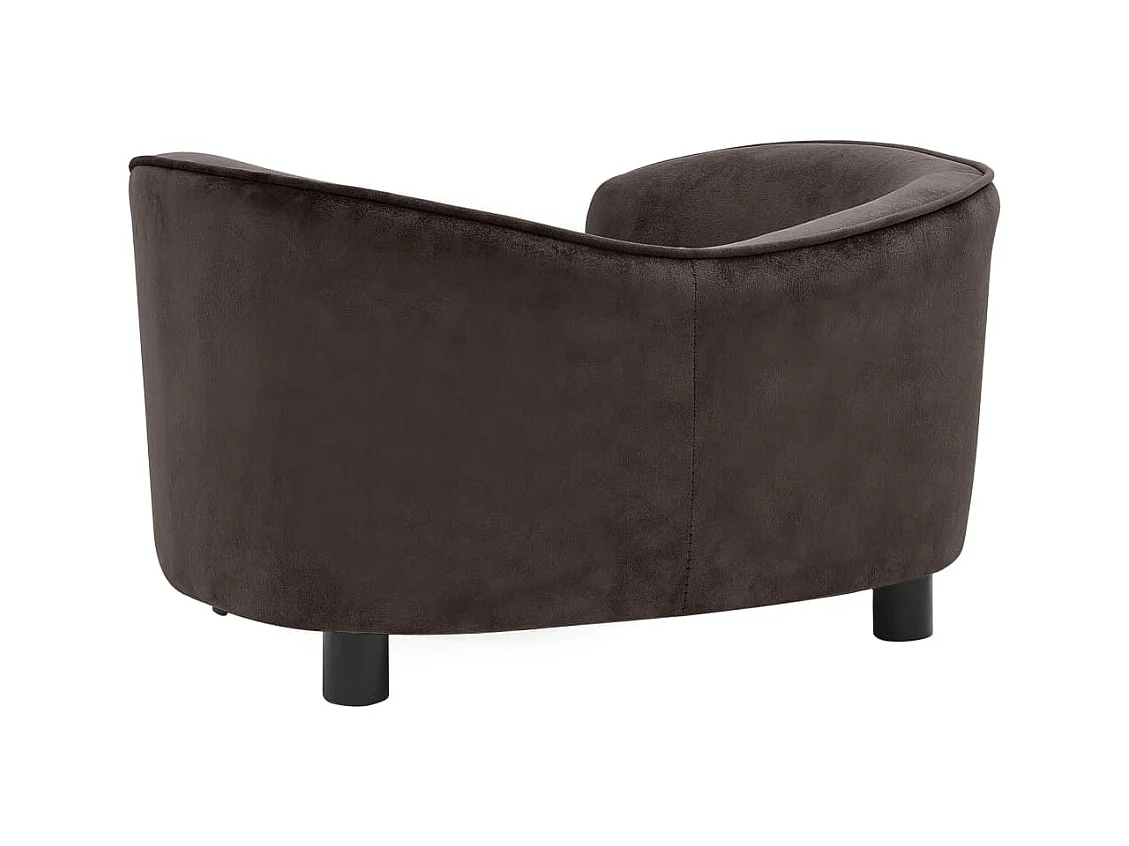 Oriana  Canapé pour cen Marron 69x49x40 cm Peluche