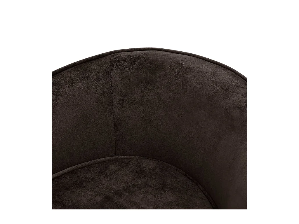 Oriana  Canapé pour cen Marron 69x49x40 cm Peluche