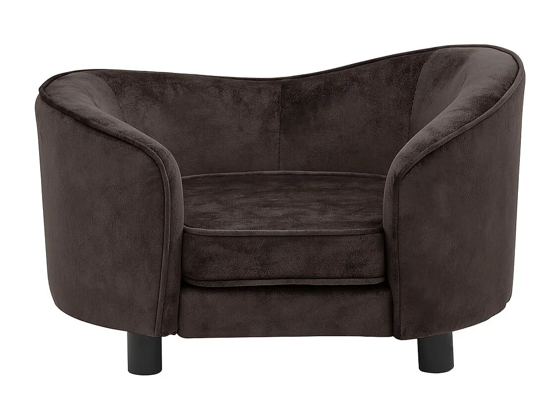 Oriana  Canapé pour cen Marron 69x49x40 cm Peluche