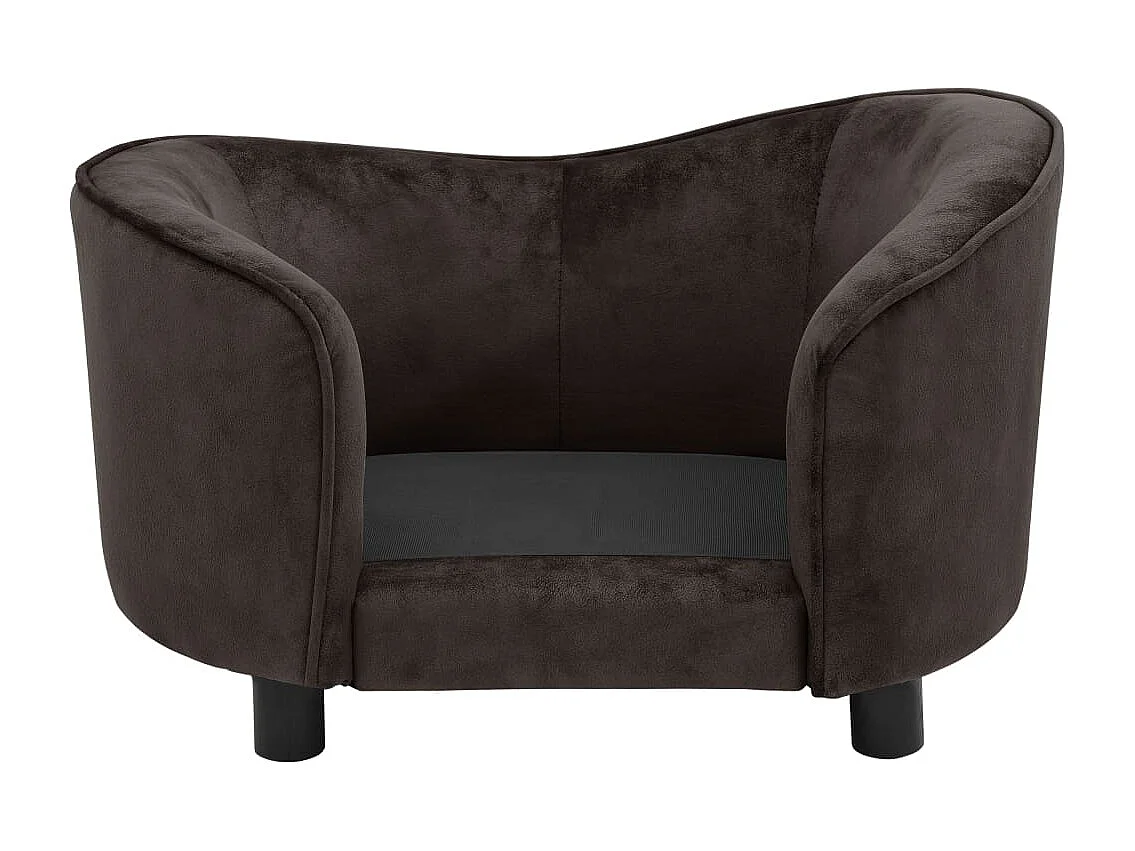 Oriana  Canapé pour cen Marron 69x49x40 cm Peluche