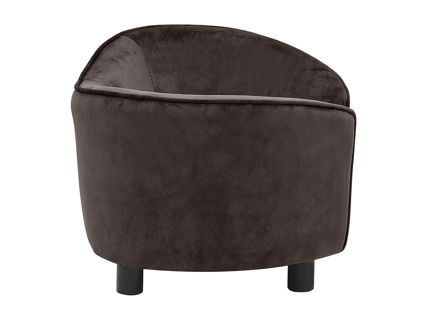 Oriana  Canapé pour cen Marron 69x49x40 cm Peluche