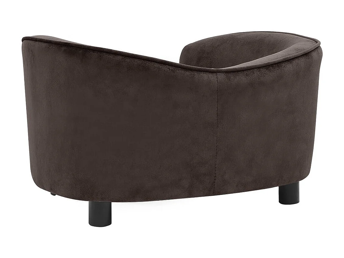 Oriana  Canapé pour cen Marron 69x49x40 cm Peluche