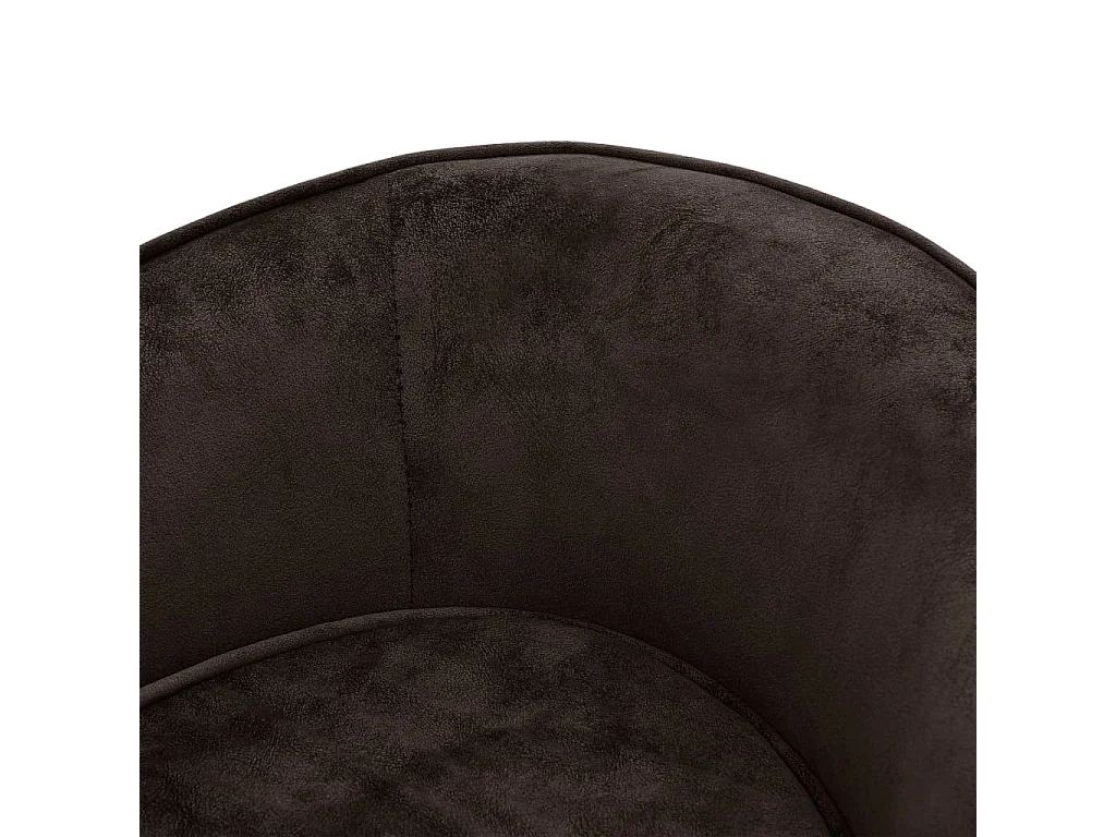 Oriana  Canapé pour cen Marron 69x49x40 cm Peluche