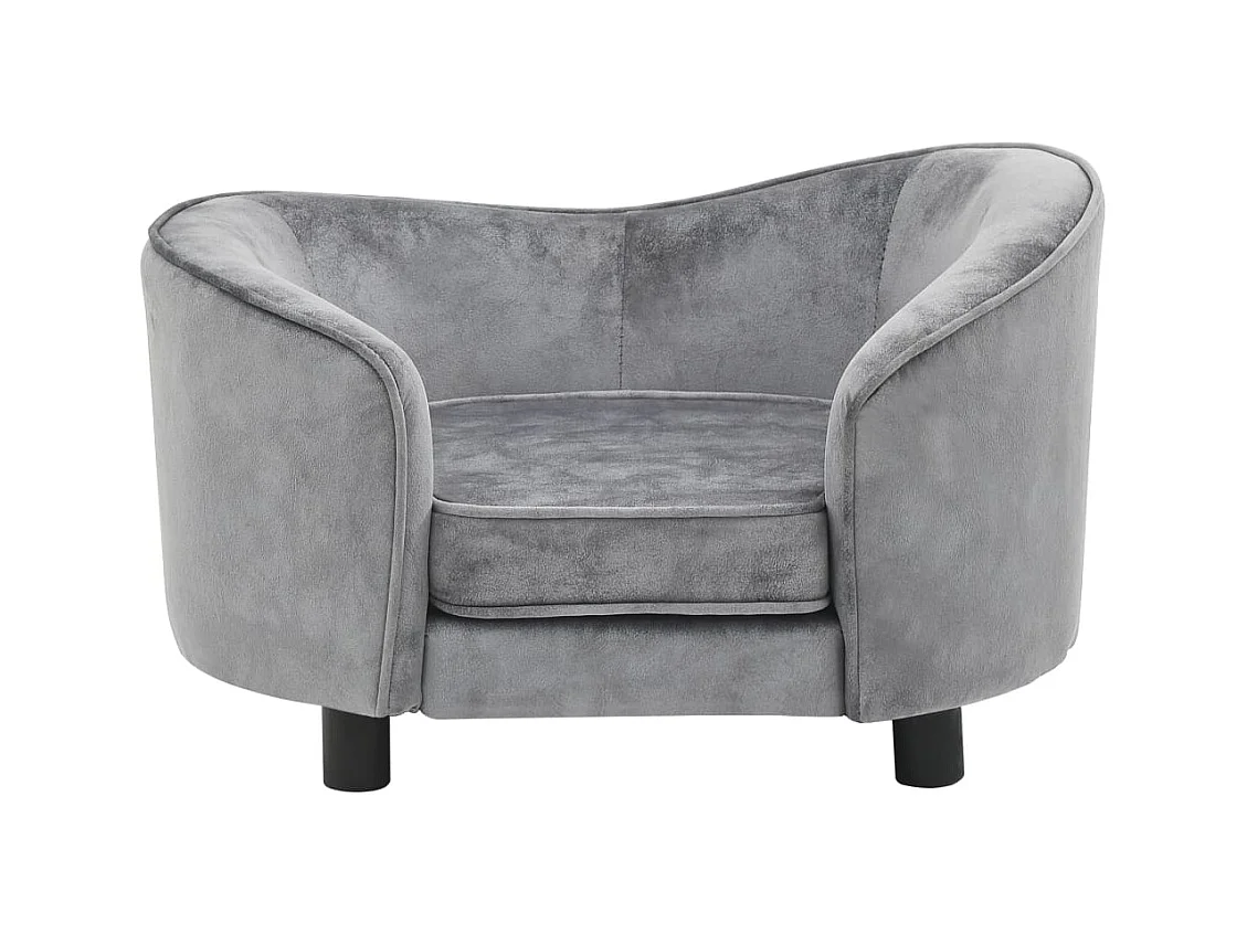 Oriana  Canapé pour cen Gris 69x49x40 cm Peluche