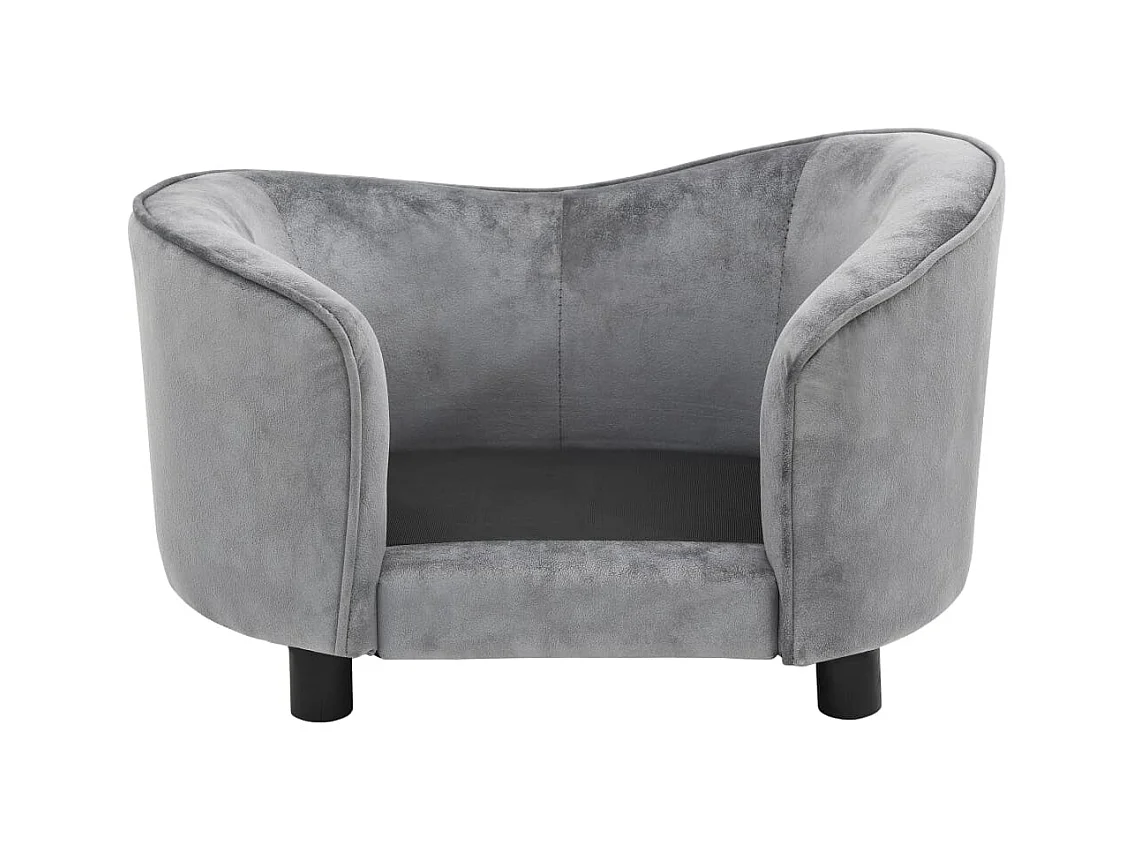 Oriana  Canapé pour cen Gris 69x49x40 cm Peluche