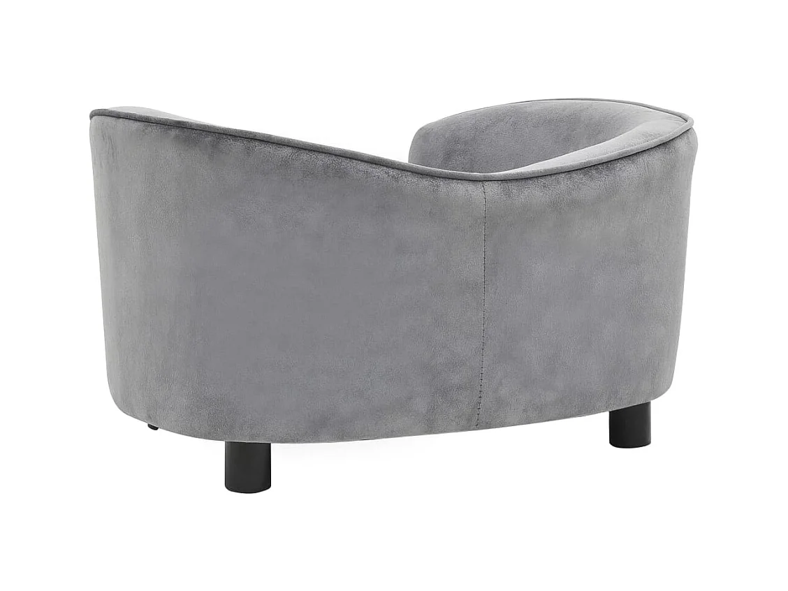 Oriana  Canapé pour cen Gris 69x49x40 cm Peluche