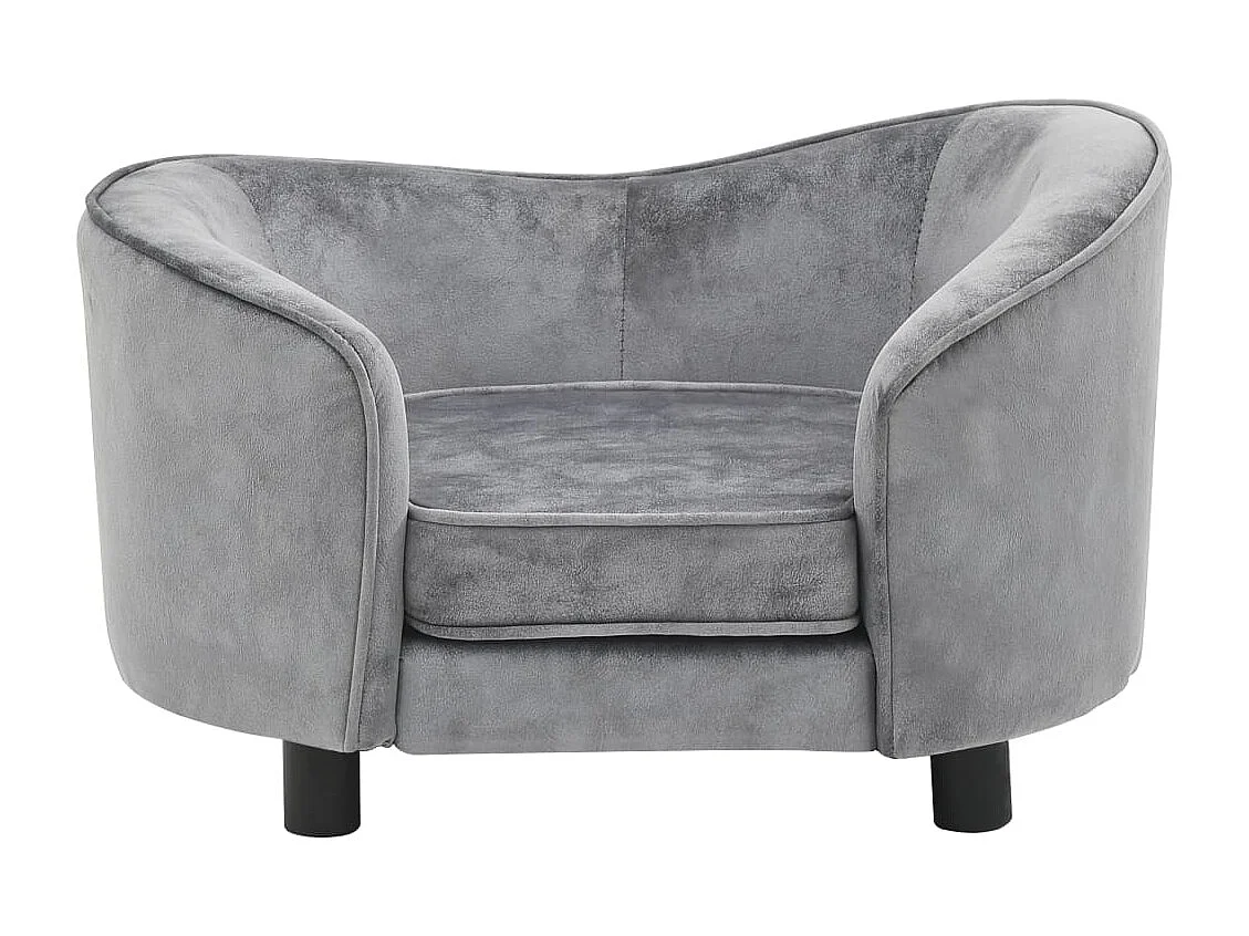 Oriana  Canapé pour cen Gris 69x49x40 cm Peluche
