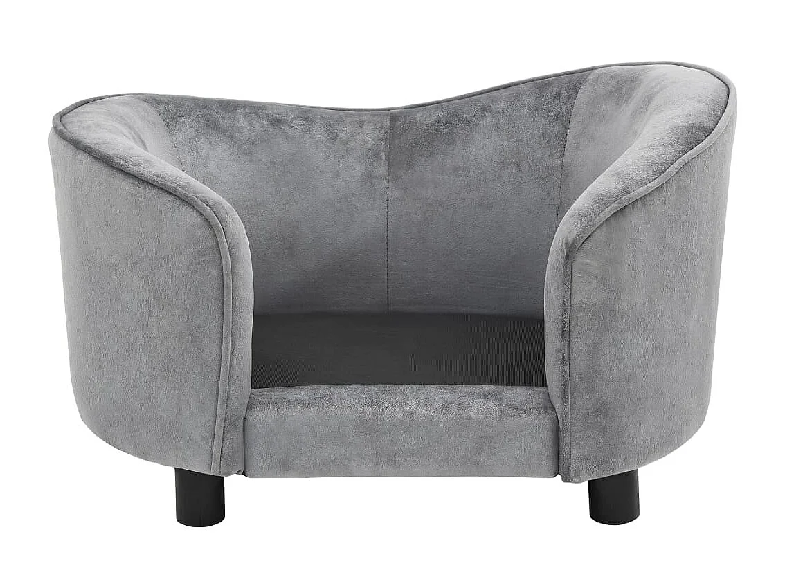 Oriana  Canapé pour cen Gris 69x49x40 cm Peluche