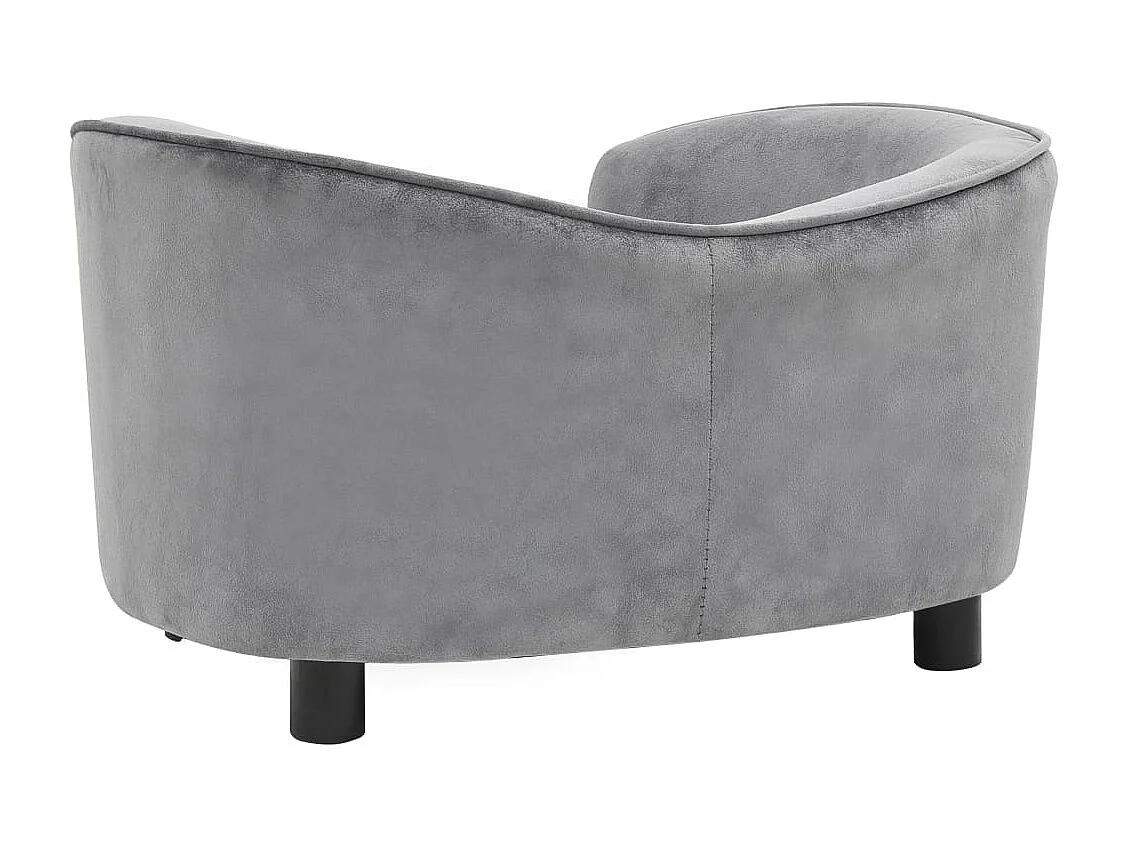 Oriana  Canapé pour cen Gris 69x49x40 cm Peluche
