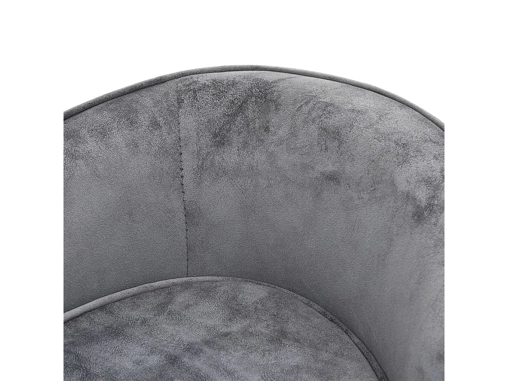 Oriana  Canapé pour cen Gris 69x49x40 cm Peluche