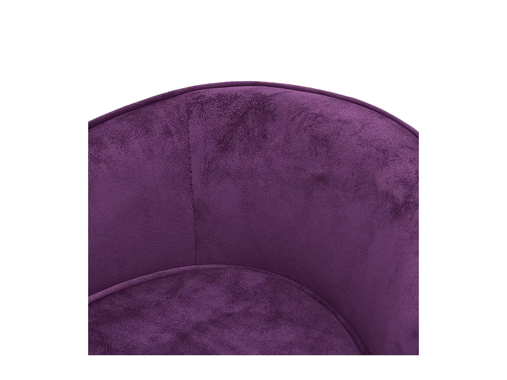 Oriana  Canapé pour cen Bordeaux 69x49x40 cm Peluche