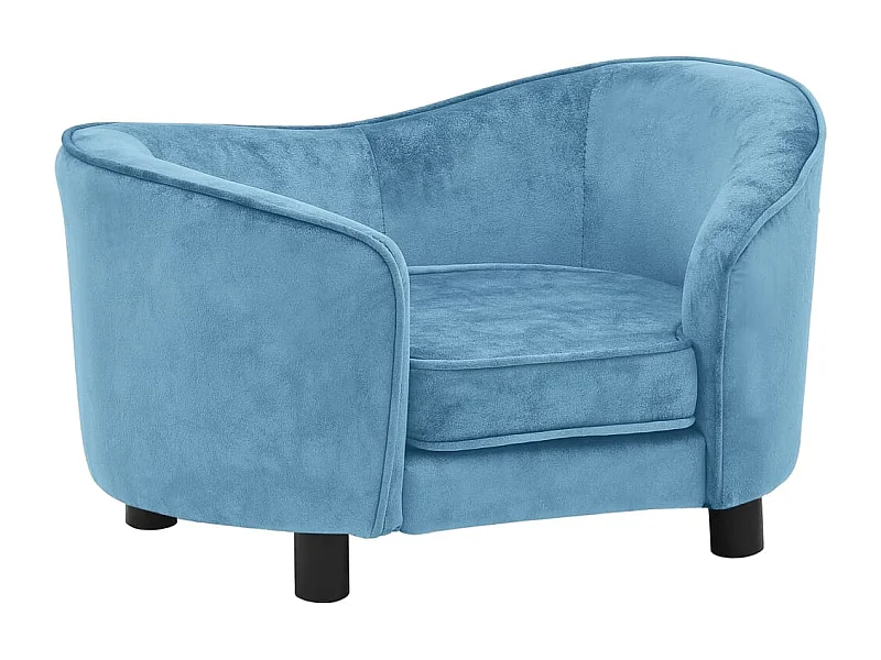 Oriana  Canapé pour cen Turquoise 69x49x40 cm Peluche