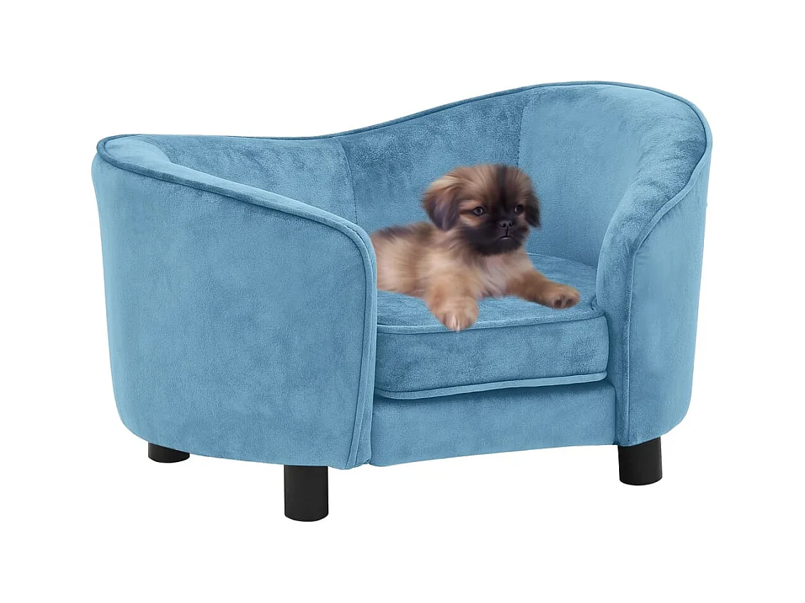 Oriana  Canapé pour cen Turquoise 69x49x40 cm Peluche
