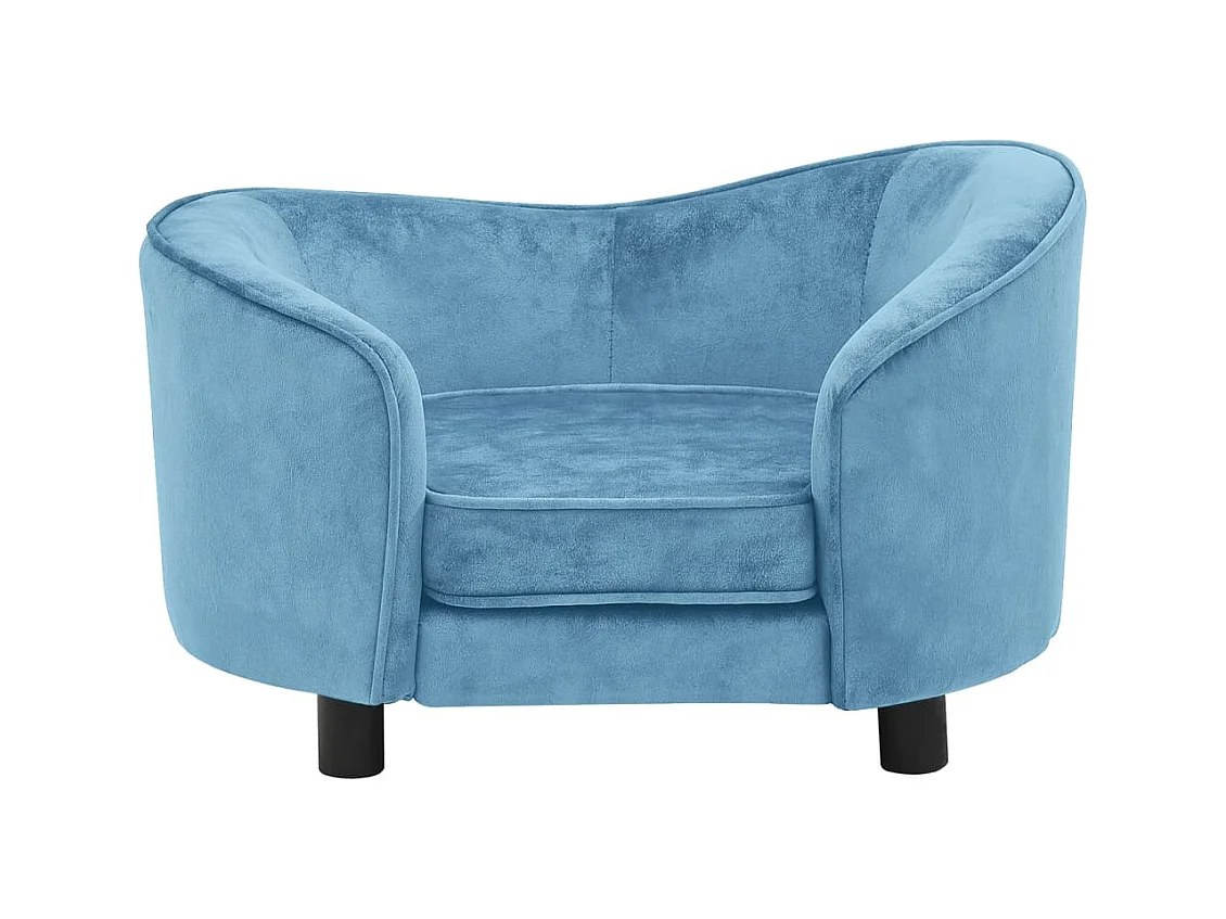Oriana  Canapé pour cen Turquoise 69x49x40 cm Peluche