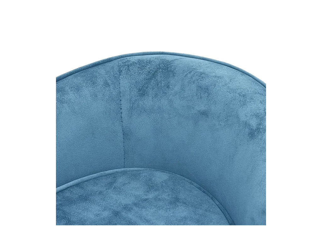 Oriana  Canapé pour cen Turquoise 69x49x40 cm Peluche