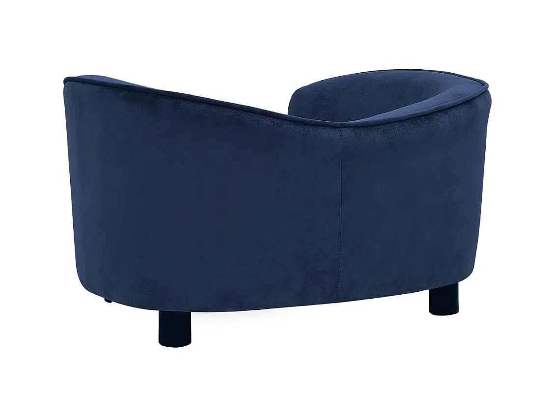 Oriana  Canapé pour cen Bleu 69x49x40 cm Peluche