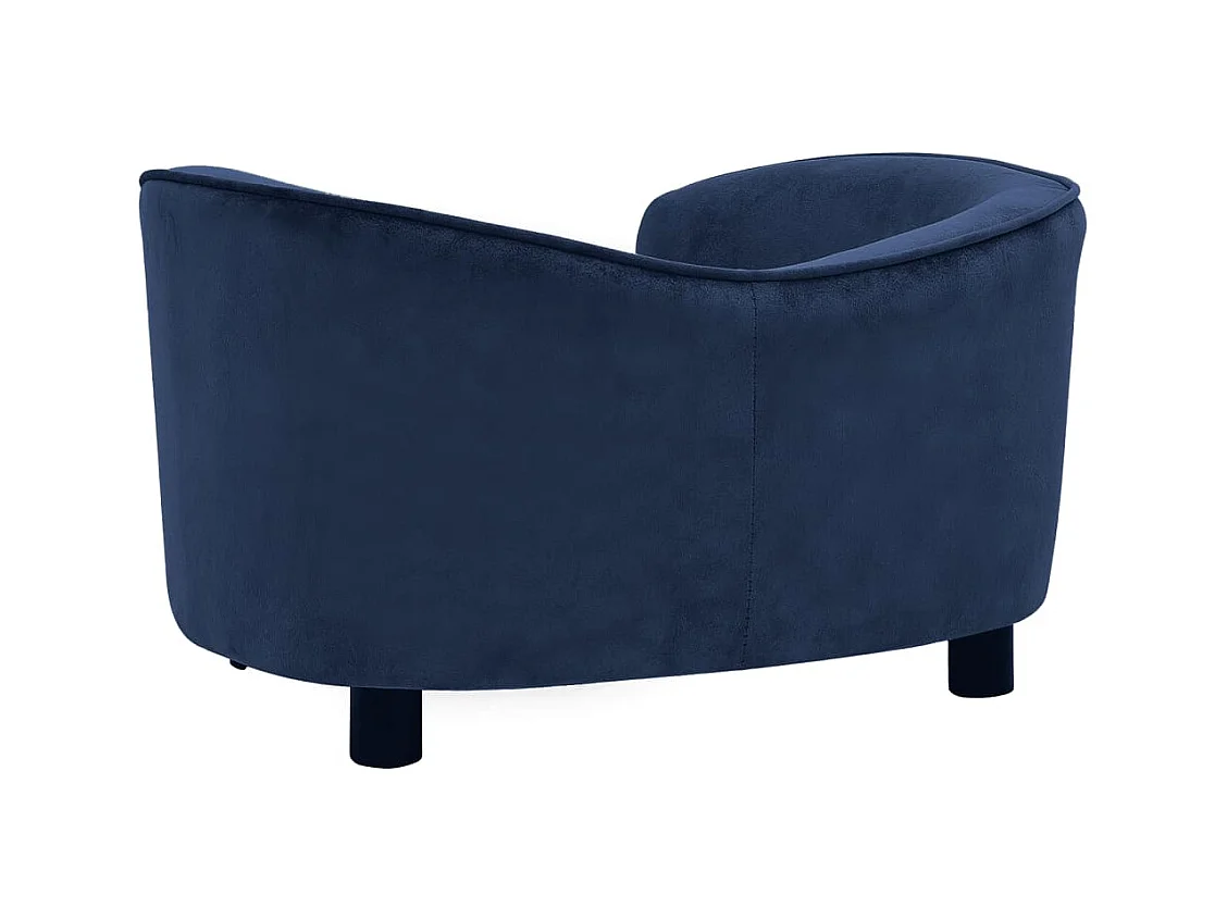 Oriana  Canapé pour cen Bleu 69x49x40 cm Peluche