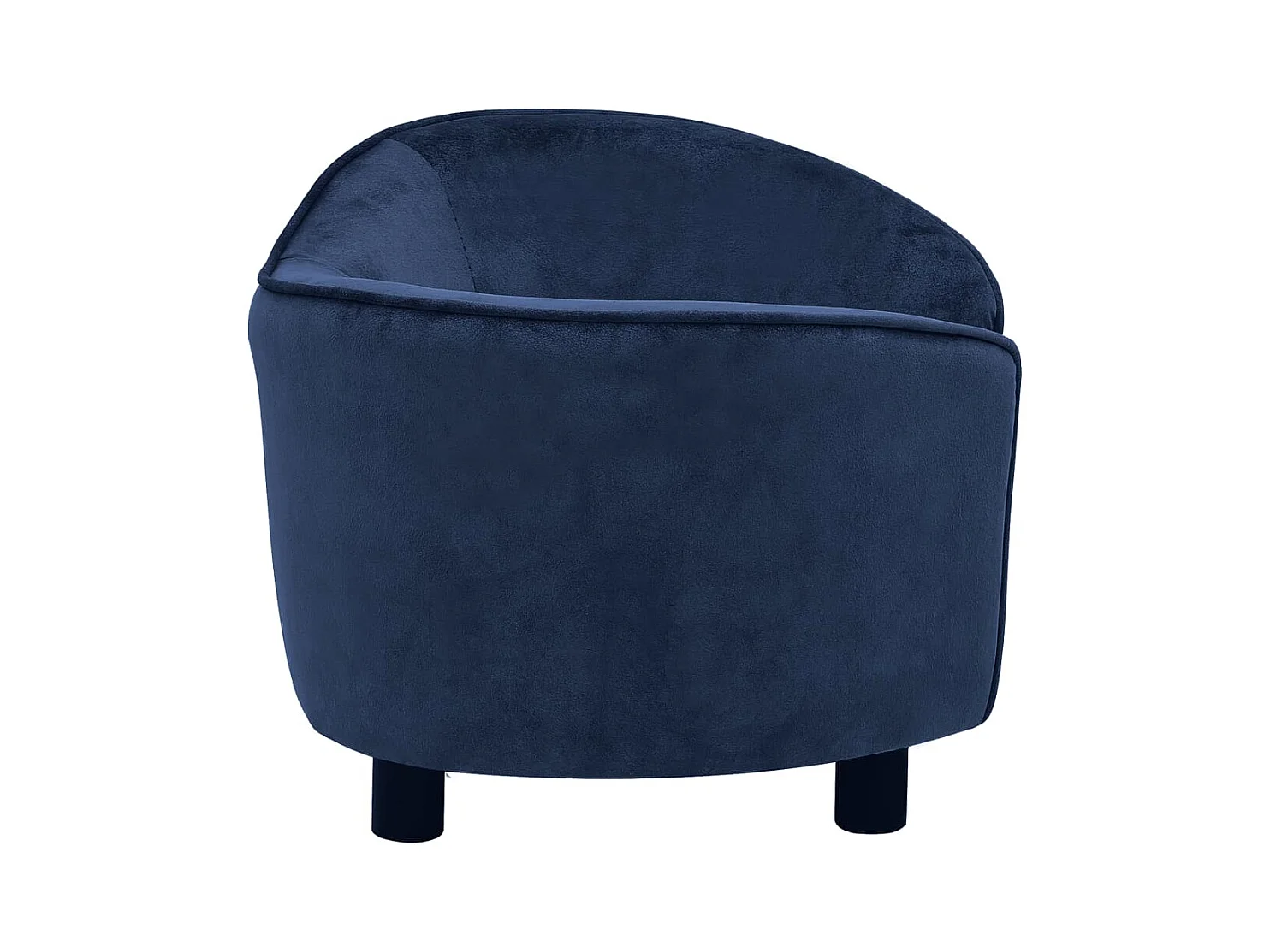 Oriana  Canapé pour cen Bleu 69x49x40 cm Peluche