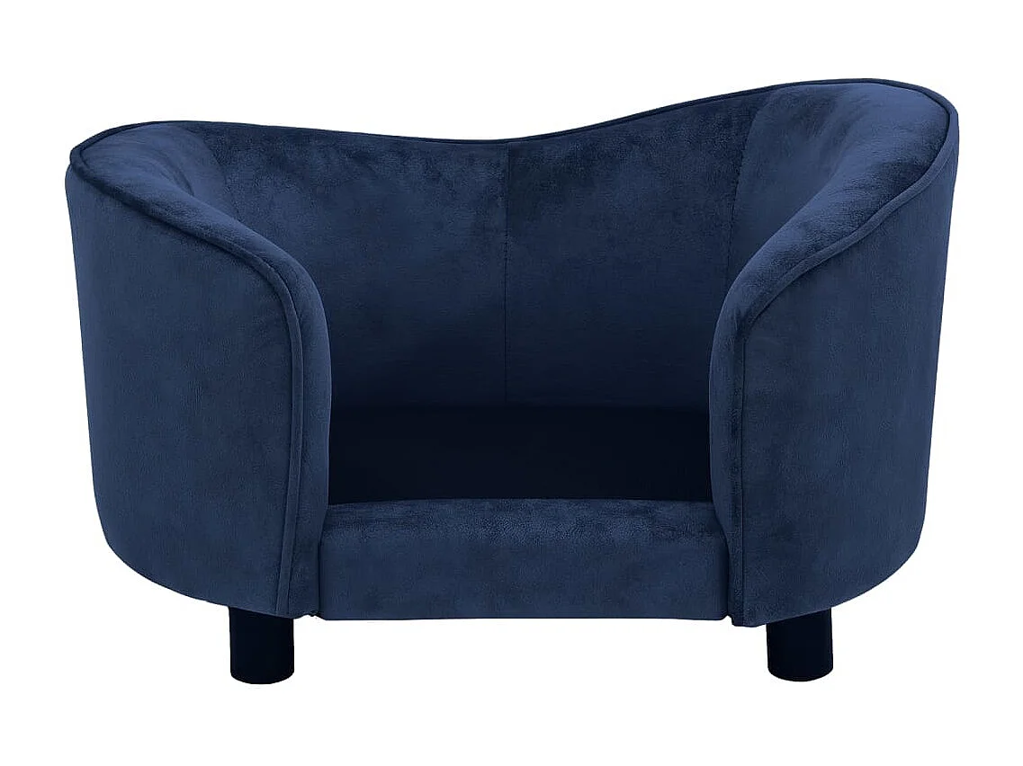 Oriana  Canapé pour cen Bleu 69x49x40 cm Peluche