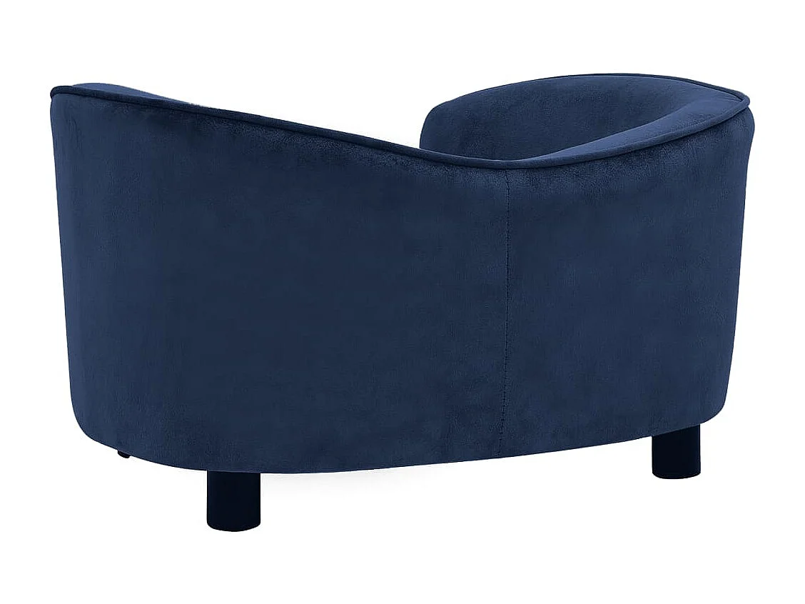 Oriana  Canapé pour cen Bleu 69x49x40 cm Peluche