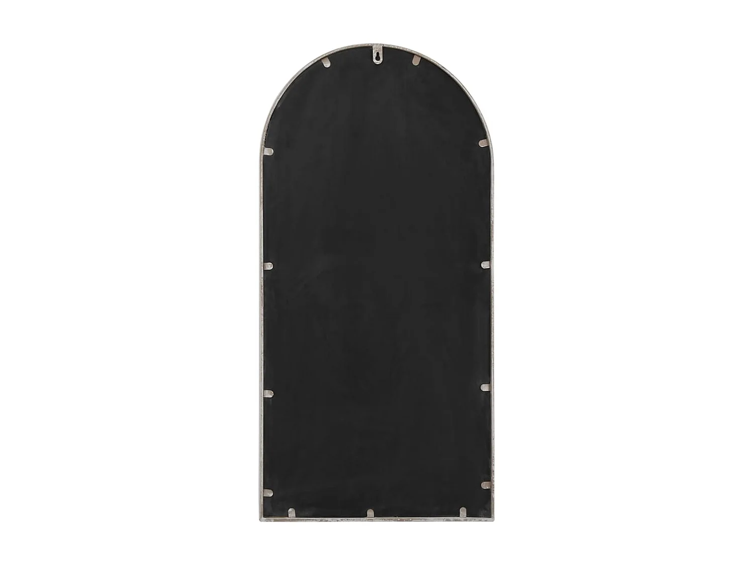 Espelho Decorativo de Ferro para Interior 90x45 cm na Cor Areia