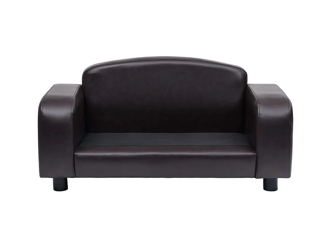 Dalin  Canapé pour cen Marron 80x50x40 cm Similicuir