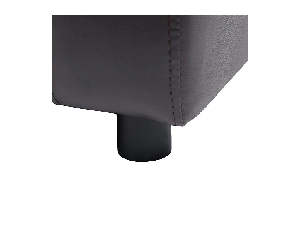 Dalin  Canapé pour cen Marron 80x50x40 cm Similicuir