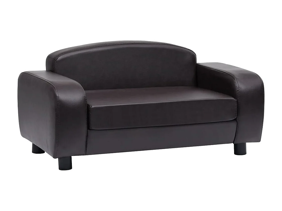 Dalin  Canapé pour cen Marron 80x50x40 cm Similicuir