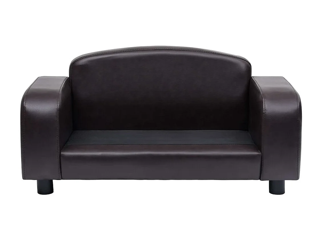 Dalin  Canapé pour cen Marron 80x50x40 cm Similicuir