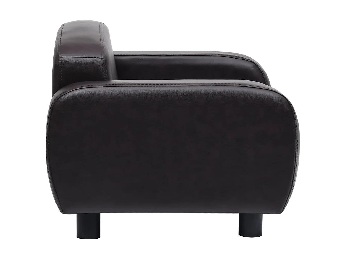 Dalin  Canapé pour cen Marron 80x50x40 cm Similicuir