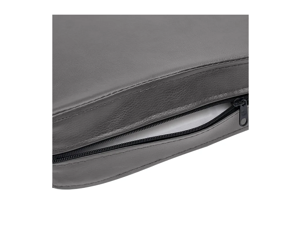 Dalin  Canapé pour cen Gris 80x50x40 cm Similicuir