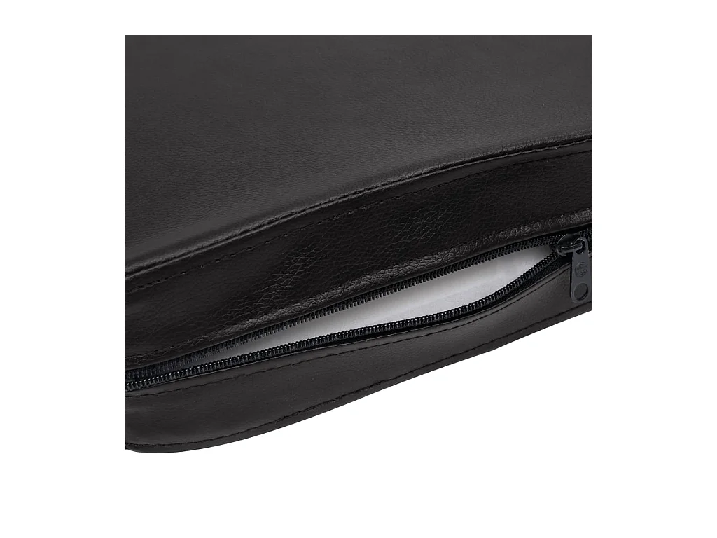 Dalin  Canapé pour cen Noir 80x50x40 cm Similicuir