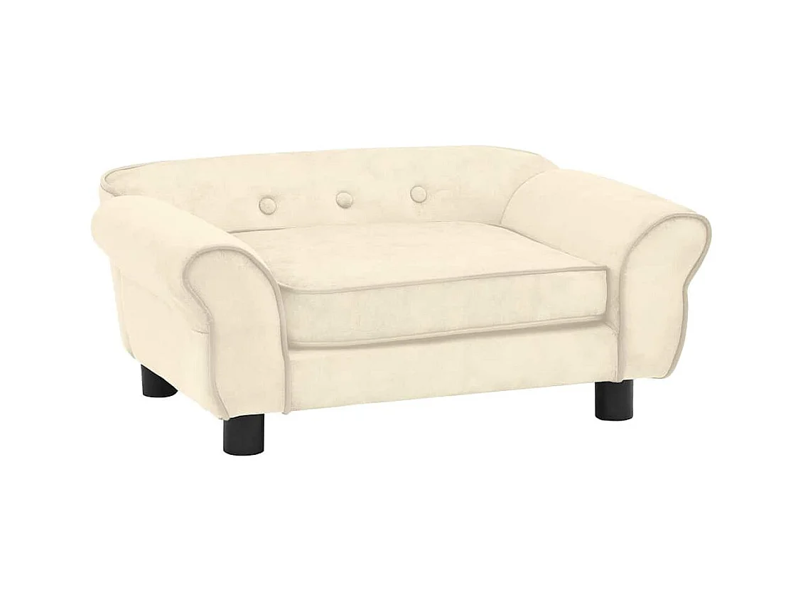 Sarah  Canapé pour cen Crème 72x45x30 cm Peluche