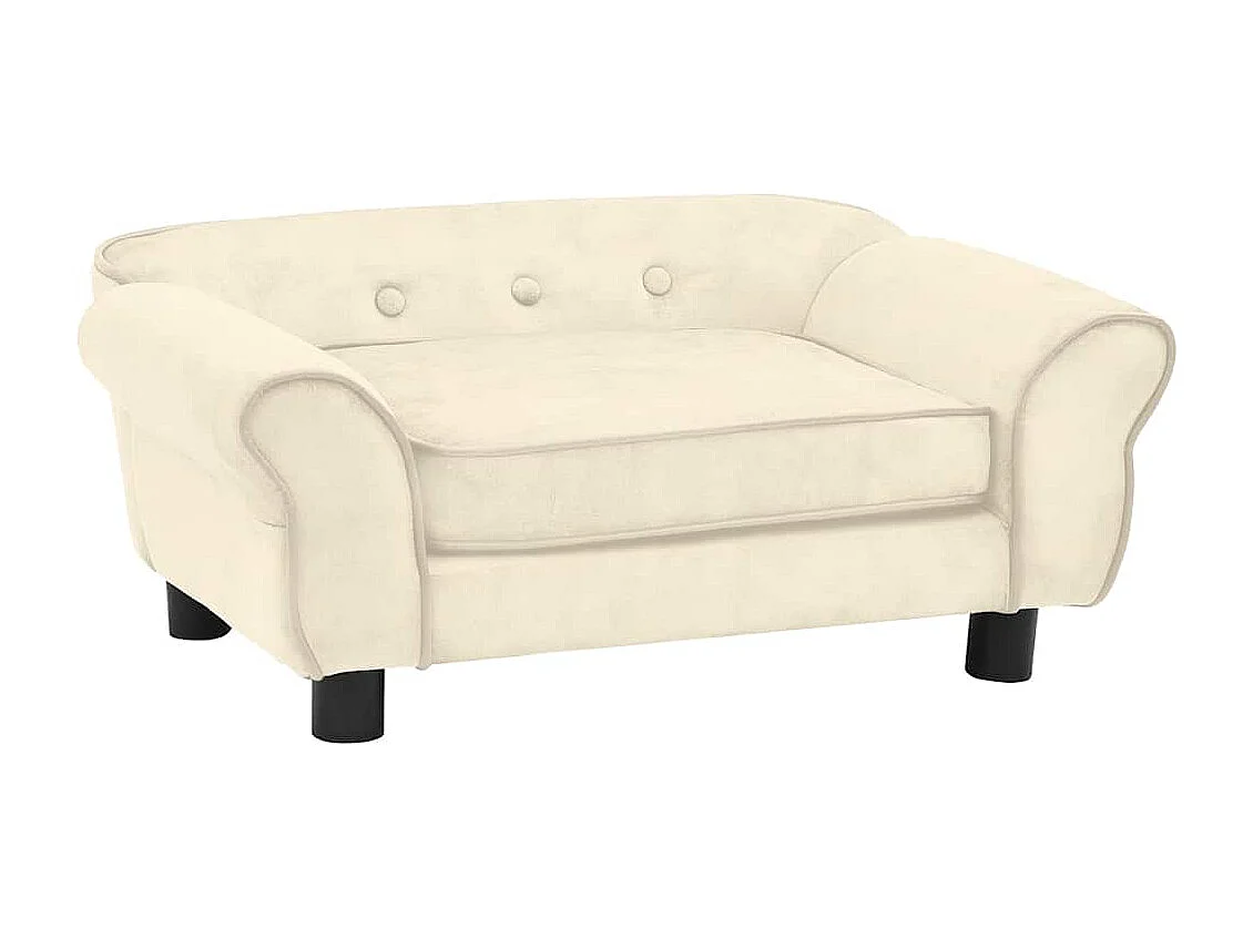 Sarah  Canapé pour cen Crème 72x45x30 cm Peluche