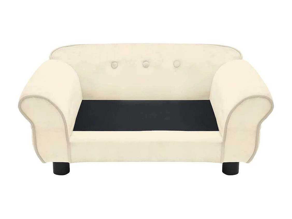 Sarah  Canapé pour cen Crème 72x45x30 cm Peluche