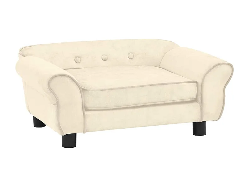 Sarah  Canapé pour cen Crème 72x45x30 cm Peluche