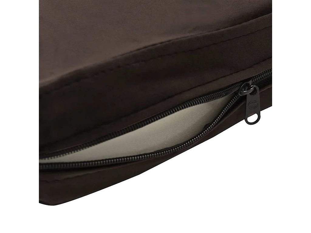 Sarah  Canapé pour cen Marron 72x45x30 cm Peluche