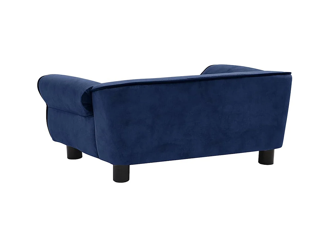 Sarah  Canapé pour cen Bleu 72x45x30 cm Peluche