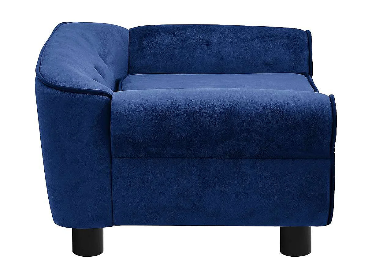 Sarah  Canapé pour cen Bleu 72x45x30 cm Peluche