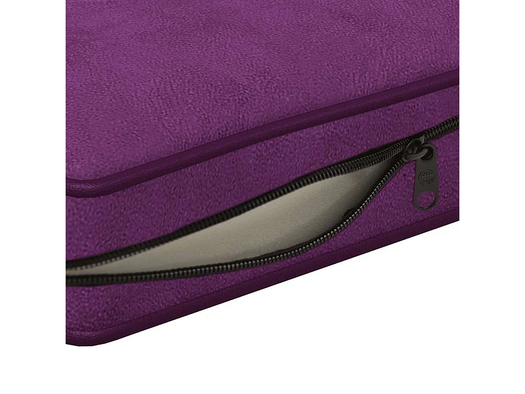 Sarah  Canapé pour cen Bordeaux 72x45x30 cm Peluche