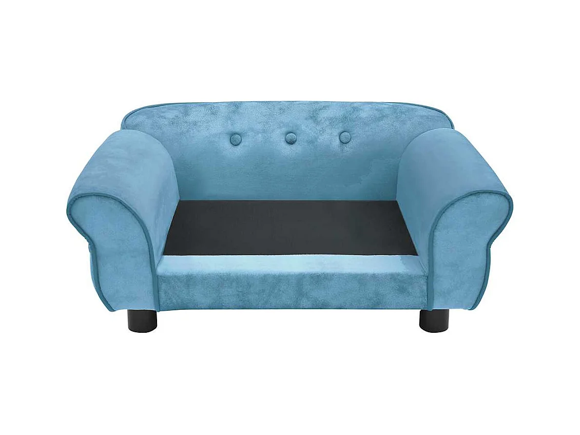 Sarah  Canapé pour cen Turquoise 72x45x30 cm Peluche